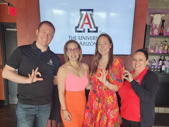 UA alumni on Capitol Hill showed up in droves to celebrate Arizona
