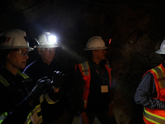 RCR mine tour