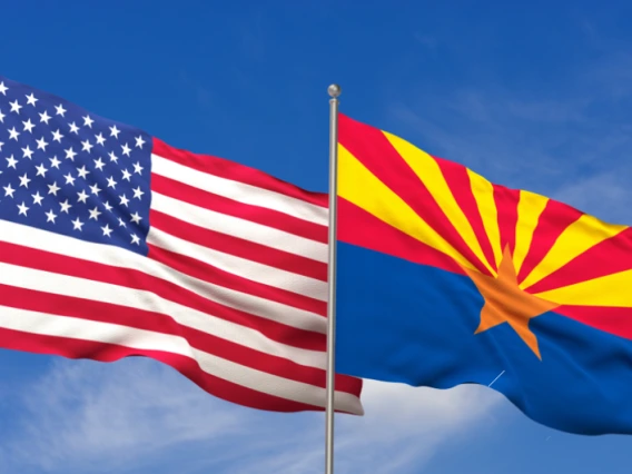 az us flags