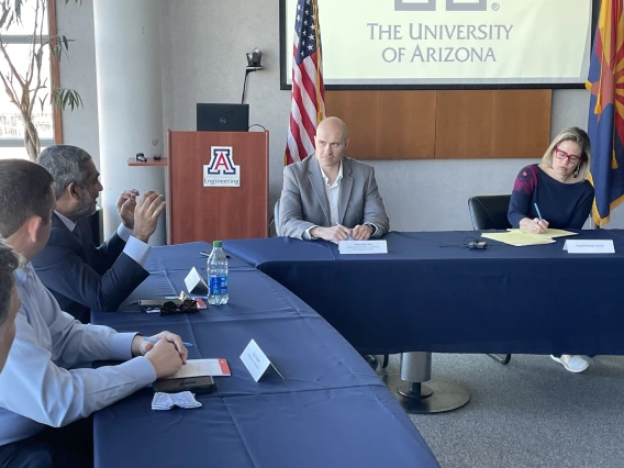 Sen Sinema hosts roundtable at UA