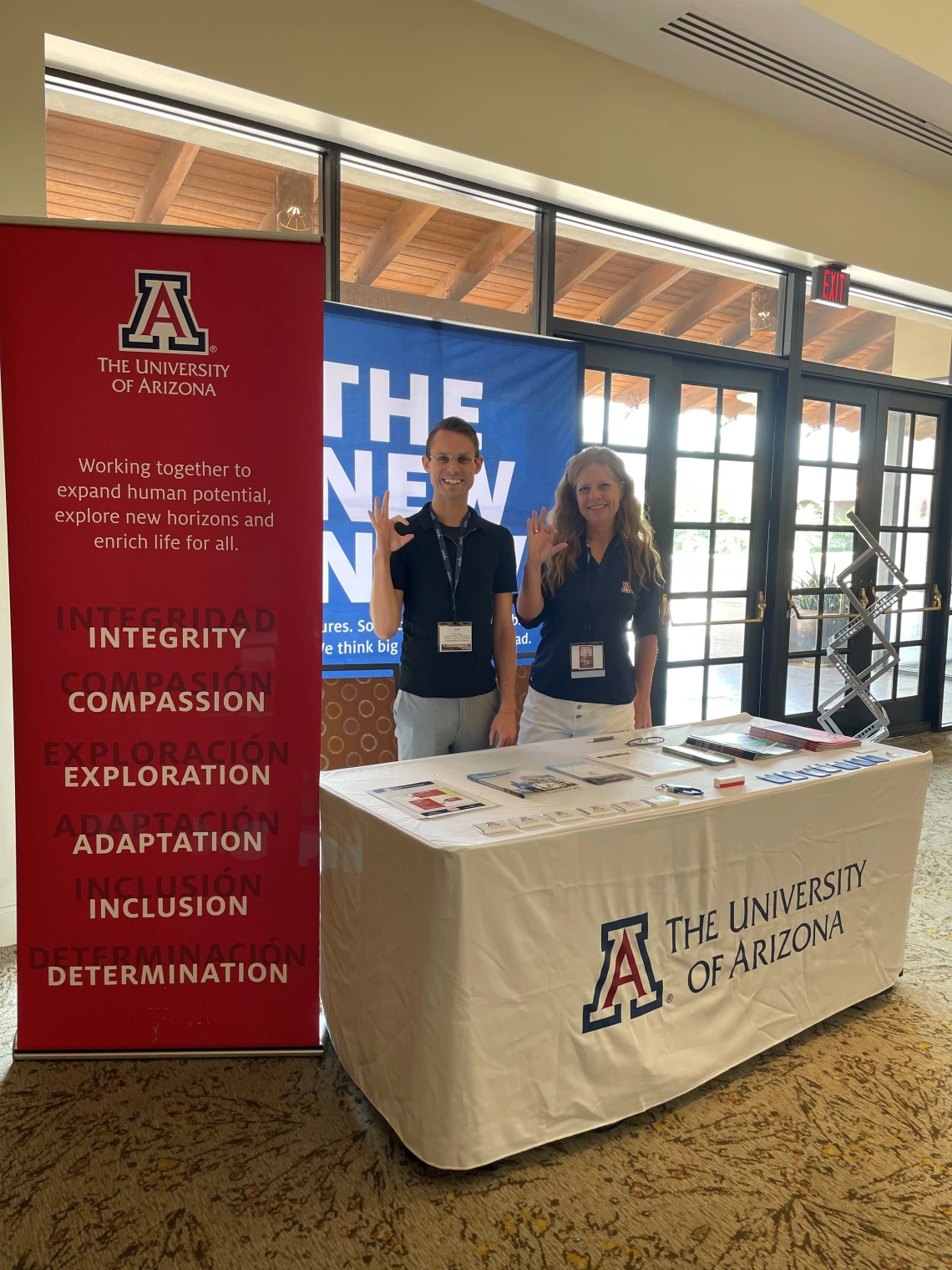 Community Relations booth at the ACMA Conference