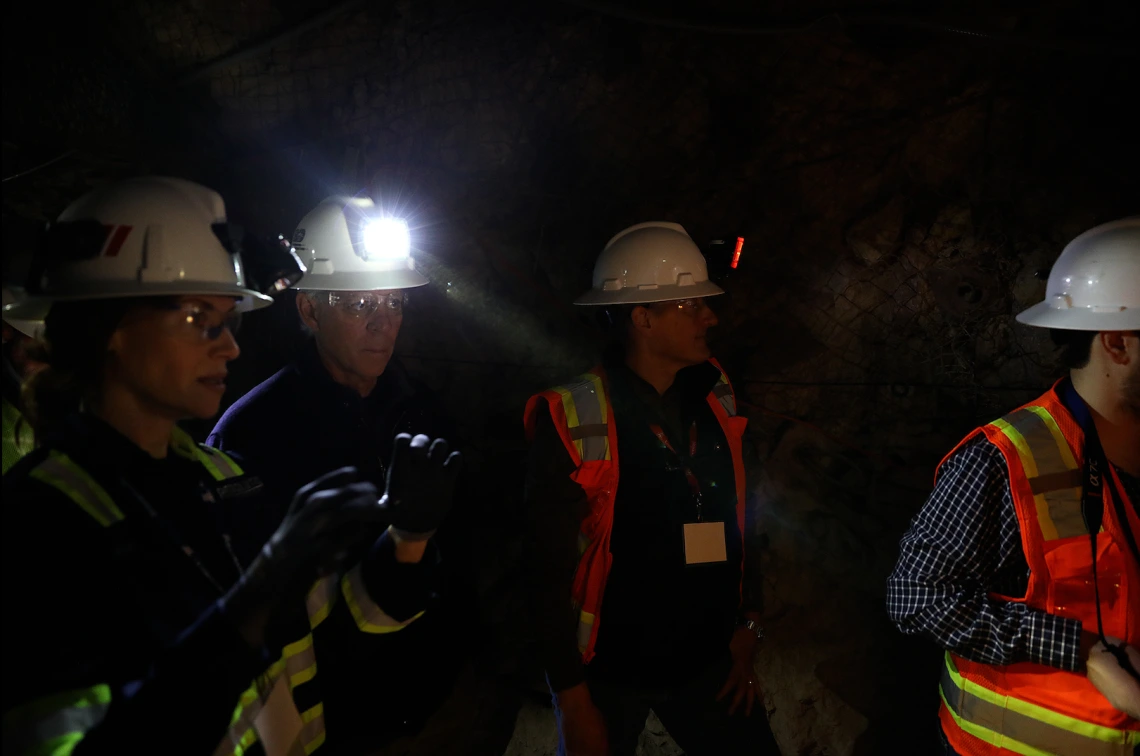 RCR mine tour