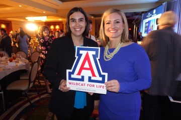 Phoenix Mayor Kate Gallego stands with Dr. Sarah Coles, UA College of Medicine – Phoenix Alumna and Assistant Professor in the Department of Family, Community and Preventive Medicine