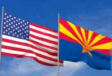 az us flags